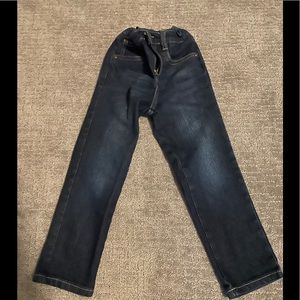 Girls dark wash jeans